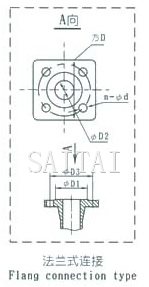 Stainless teel diaphragm pump System connection schematic diagram