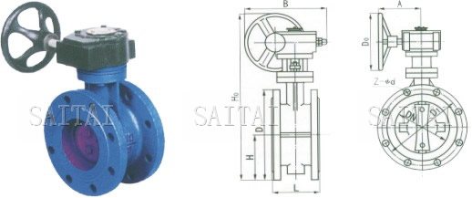 Flanged Rubber Seated Butterfly Valves