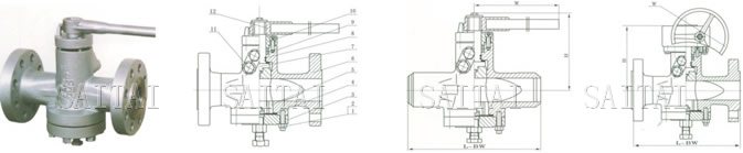 ANSI Severe Service Sleeved Plug Valves