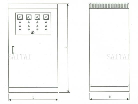 控制箱、柜外形尺寸图