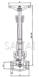 低温截止阀结构图