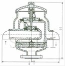 HXF1型阻火呼吸阀 DN50-400