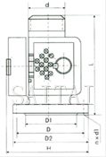 空气泡沫产生器外形尺寸图