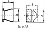 ENINEX-06　系列、ENINEX-07系列鸭嘴阀结构图2