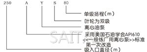 AY型单级、两级离心油泵